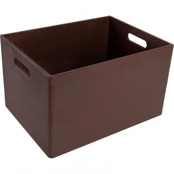 Dekorative Holzkiste für Obst 40x30x24cm