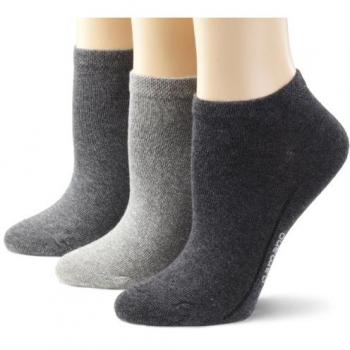 Sneaker-Socken mit elastischem Bündchen 3er-Pack