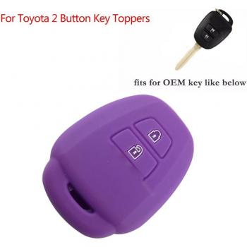 Funda de silicona para llave FOB Toyota