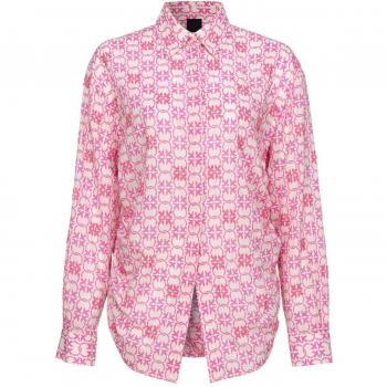 Pinko Bluse 103194 A1Q1 Rosa Regular Fit