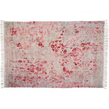 Mirabeau Arica‑Teppich – Rosa/Weiß, 170 mm