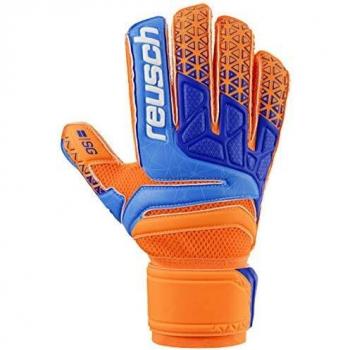 Reusch Prisma SG Extra Torhandschuhe in Orange-Blau Shocking 7,5 cm