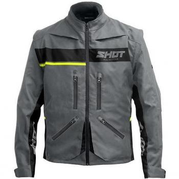 Shot Contact Assault 2.0 Veste de motocross Gris Jaune L