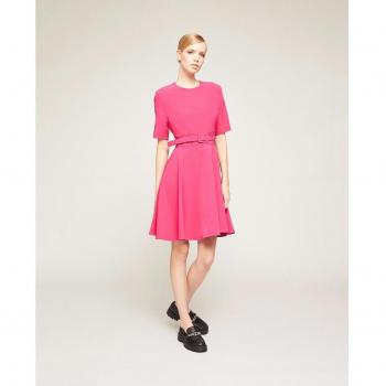 Vestido corto con cinturón de Motivi