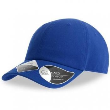 Blue Fraser Youth 6‑Panel Organic Cotton Hat