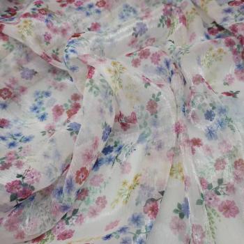 Ombre Chiffon Dancing Dress Fabric