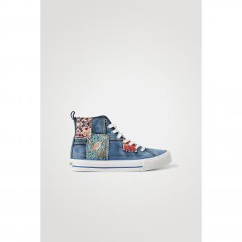 Desigual BETA Denim-Patch Turnschuhe
