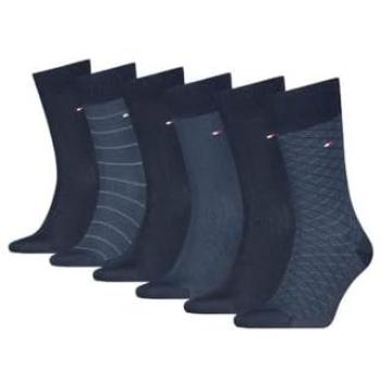 Tommy Hilfiger Underwear: Calzino Navy / Zappiro / Blu Colomba – 6 Paia