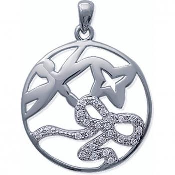 Silver Dragonfly Whisper Pendant