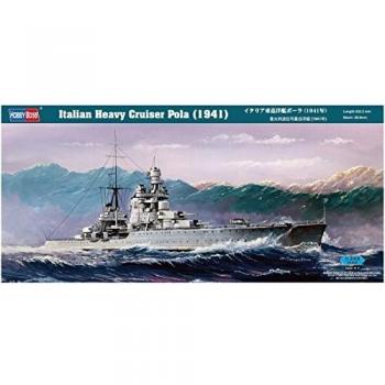 Italian Heavy Cruiser Pola (1941) Model Kit Hobby Boss 1/350