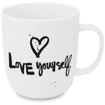 PPD Tasse Love yourself mug 2.0 D@H 400 ml, Bone China
