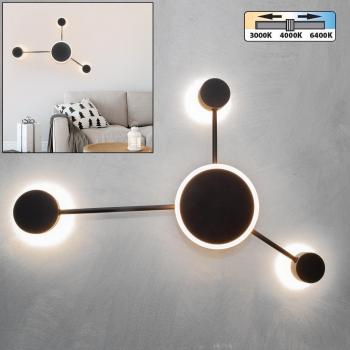 Aplique Difusor Gemini LED 19W 3000‑6500K