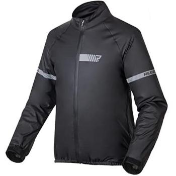 Giacca Antipioggia Nero 5XL Rebelhorn Ocean Moto