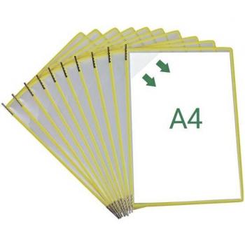 Tarifold Easy Load Pro Drehzapfentafel A4, 10er Set, gelb