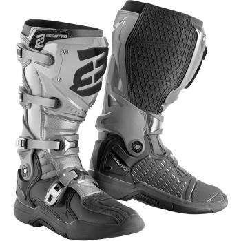 Motocross Bogotto MX‑7 G Stivali Neri e Grigi 44