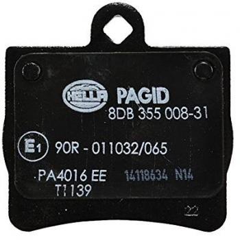 Plaquettes de frein HELLA 8DB 355 008-311