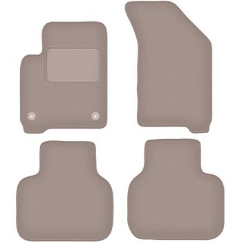 Tapis de sol en velours pour Dodge Journey JC49 beige (2007-2016)
