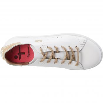Tamaris Damen-Sneaker 1-1-23629-28-117, Farbe: Weiß (White Leather)