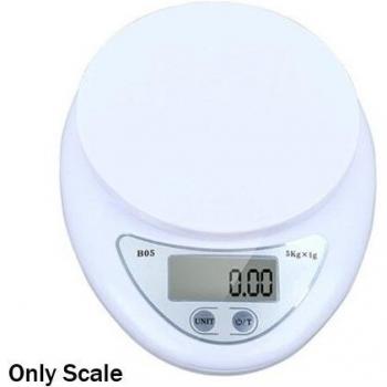 Balanza de cocina LCD 5KG/1G