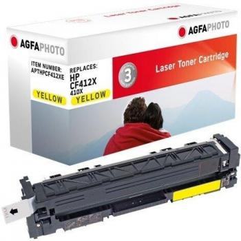 Cartucho de tóner amarillo AgfaPhoto APTHPCF412XE