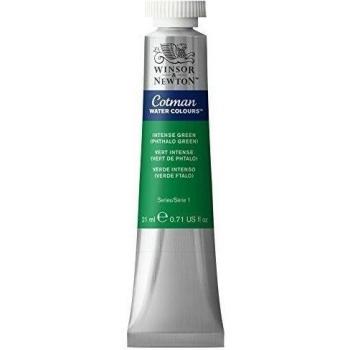 Winsor & Newton Cotman Wasserfarbe, 21 ml, Intensives Grün