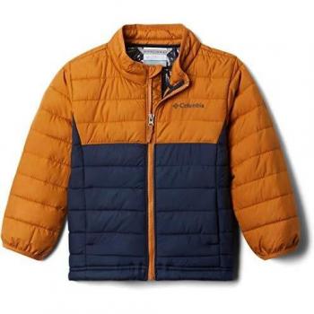 Columbia Boys Powder Lite Jacke für Jungen – Collegiate Navy, 3T