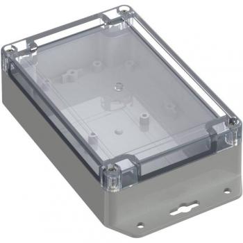 TRU COMPONENTS TC-10860752 Light Grey Flanged Box 1pc