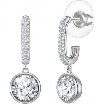 Yokoamii Damencreolen Silber/Zirkonia 1 ct – Messingbasis