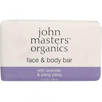 John Masters Organics Lavender & Ylang Ylang Soap for Face and Body 128g