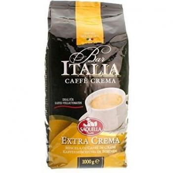 Saquella Caffe Espresso Bar Italia Extra Crema, 1 kg