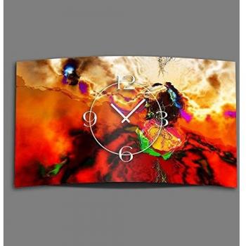 Dixtime leise Wanduhr modernes Design 3D-0230