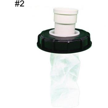 Couvercle de filtre lavable pour baril de pluie DN75
