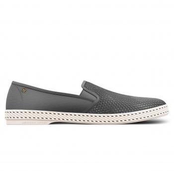 Rivieras Herren Slipper Classic 2037 Anthracite grau 677663