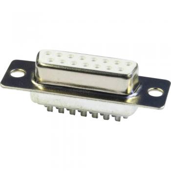 37‑Pin EconConnect D‑Sub Receptacle, 180° (BU37LK/V)