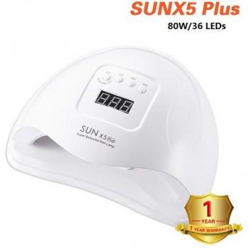 Lampe à manucure SUN X Plus, 80W, 42 LEDs, avec minuterie