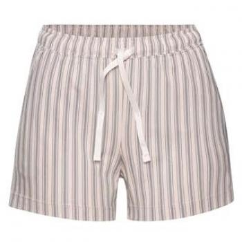 S.Oliver Damen Schlafshorts 40/42 – Rosa gestreiftes Muster, 50 % Baumwolle, 50 % Viskose