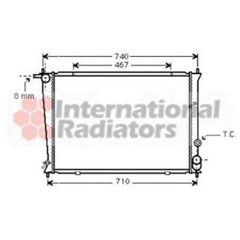 IR PLUS Automotive Coolant Radiator