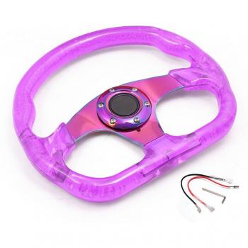 12.5 Inch 320MM Acrylic Modified Steering Wheel & Horn Button