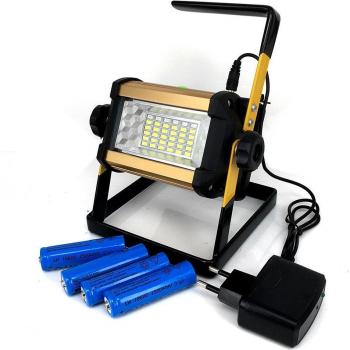 Smarted 50W LED Warning Light with Holder