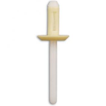 General Use Yellow Plastic Trim Rivet (GM) Package of 50 | Connector Part Number: 36159
