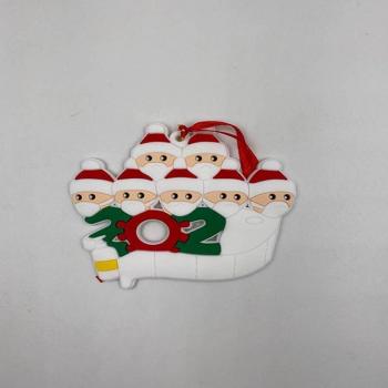 Nœud de Fête Père Noël Brillant