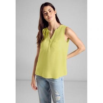 Street One Dames Blouse – Zomerse Geel – M (42)
