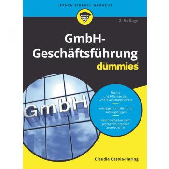 GmbH-Geschäftsführung für Dummies