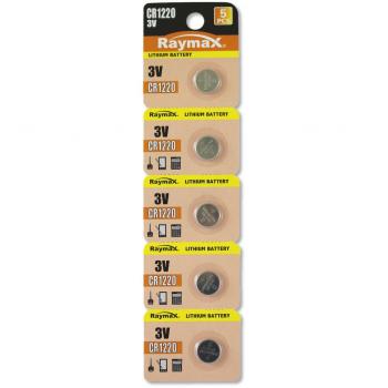 Batterie a bottone litio cr1220 (set 5 pz)