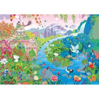 Puzzle de 1500 pièces Château enchanté / Peggy Nille Ravensburger