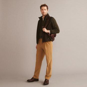 Verhunt Pantalón sport con pliegue para hombre