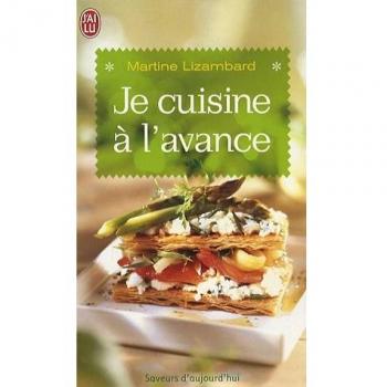 Je cuisine à l'avance