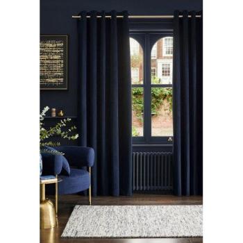 Deep Sea Matte Curtain Set