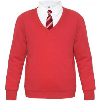 Sudadera Escolar Rojo para Scouts 13-14 Años