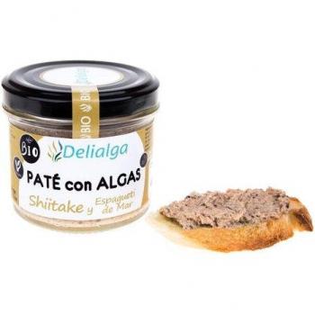 Paté de algas shiitake y espagueti de mar Bio